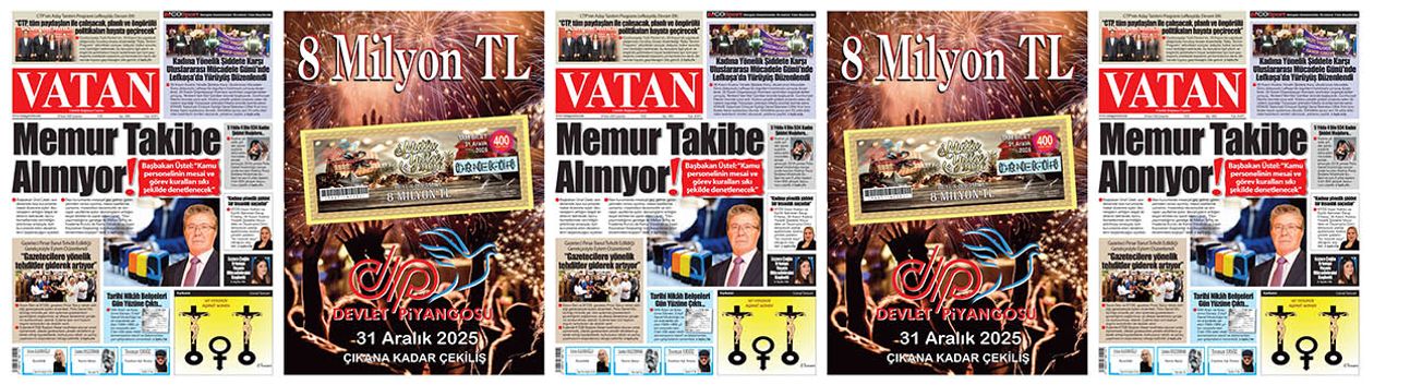 VATAN Manşet - 26 Kasım 2025