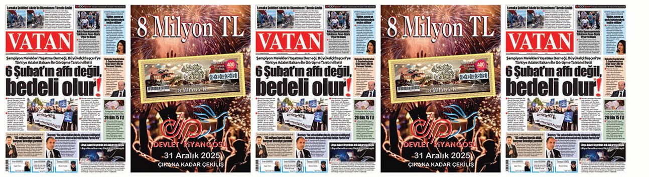 VATAN Manşet - 24 Aralık 2025