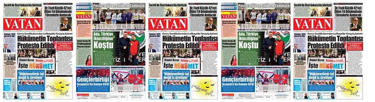 VATAN Manşet - 15 Ocak 2026