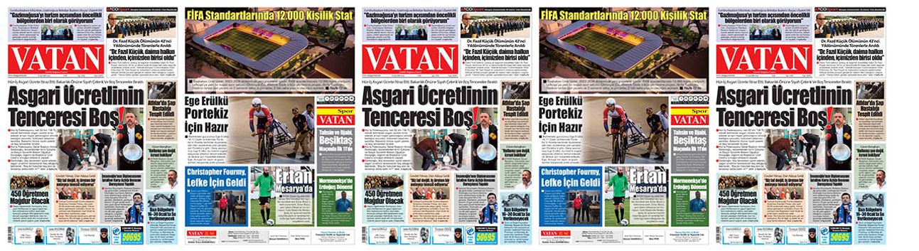 VATAN Manşet - 16 Ocak 2026