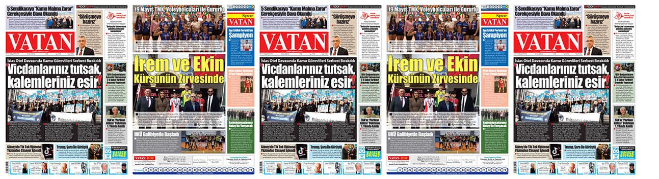 VATAN Manşet - 20 Ocak 2026