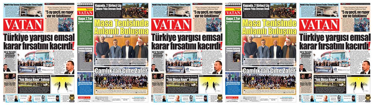 VATAN Manşet - 21 Ocak 2026