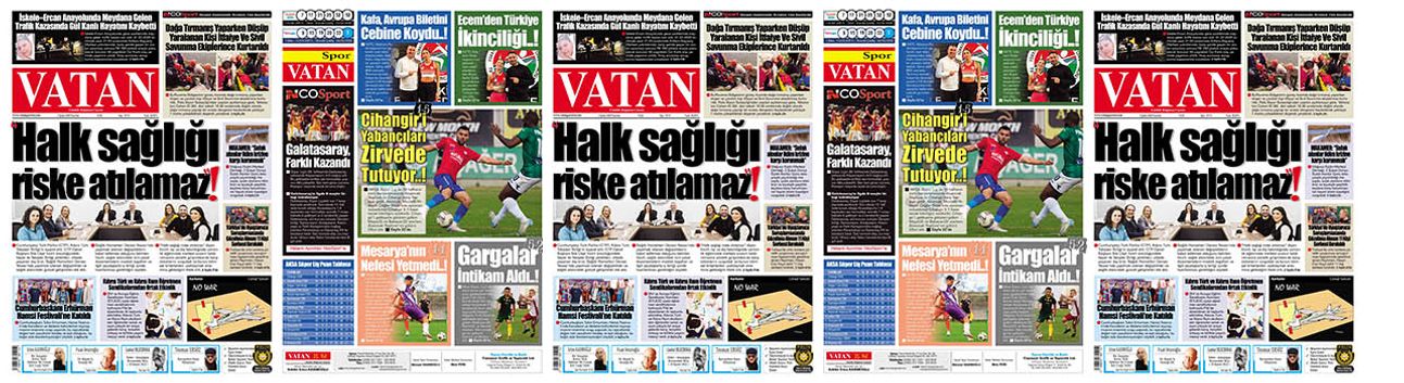 VATAN Manşet - 2 Şubat 2026