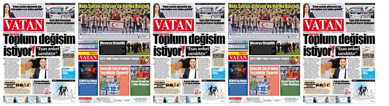 VATAN Manşet - 5 Şubat 2026