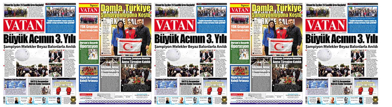VATAN Manşet - 7 Şubat 2026