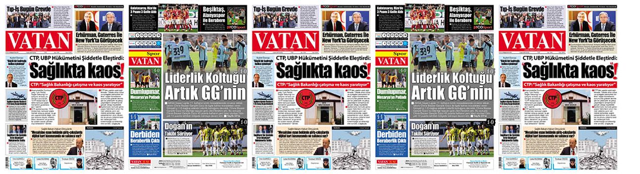 VATAN Manşet - 9 Şubat 2026