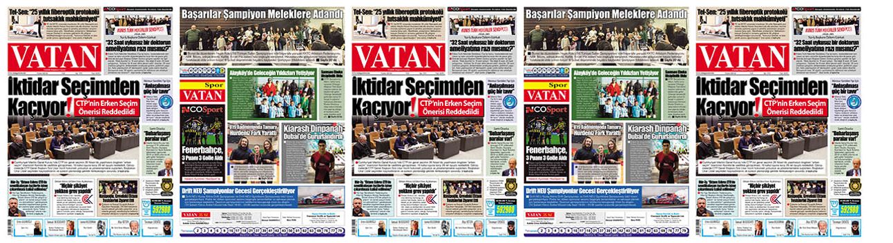 VATAN Manşet - 10 Şubat 2026