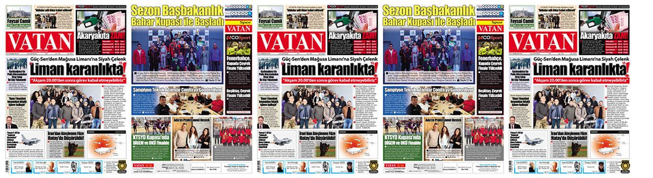 VATAN Manşet - 5 Mart 2026