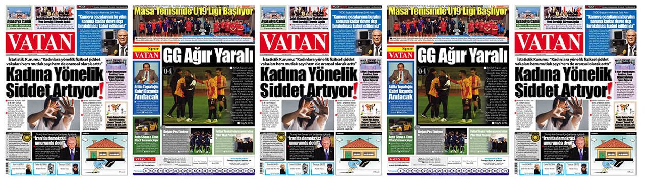 VATAN Manşet - 7 Mart 2026
